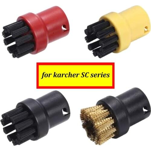High Temperature Resistance Cleaning Brushes for Karcher SC1 SC2 SC3 SC4 SC5 SC7 CTK10 Steam Cleaner Accessories Nozzle Head Kit