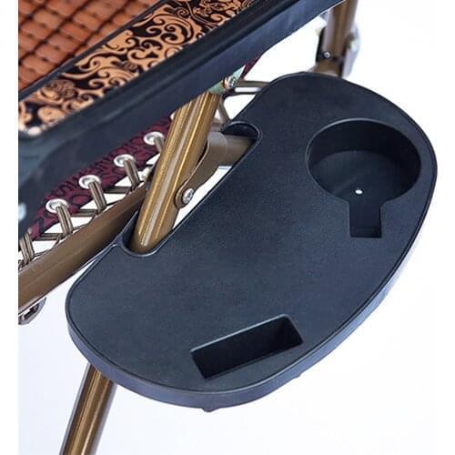 Folding Recliner Tray Lounge/beach Chair Side Table Cup Drink Holder Tray For Camping Sports Event Outdoor Activity Tool#g30