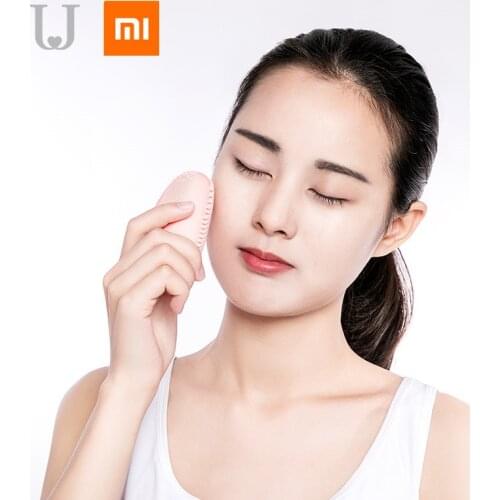 Xiaomi mijia sonic facial cleansing brush Mini Electric Massage Washing Machine Waterproof Silicone Deeply face Cleansing Tools