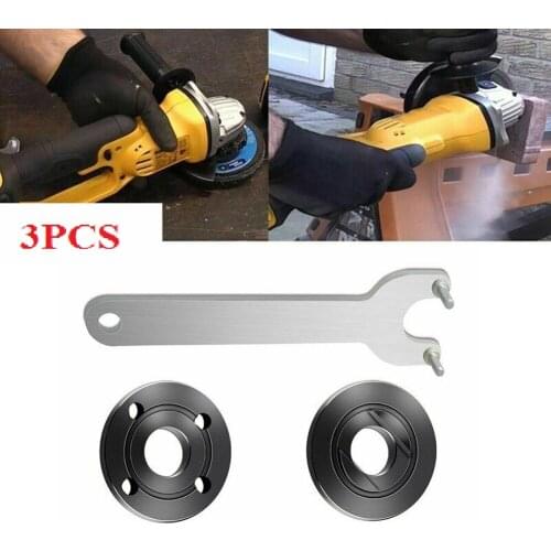 1 Pair Flange Nuts M14 Thread Wrench Kit Inner Outer Locking Nuts Set Replacement Parts For Electric Angle Grinder Accessories