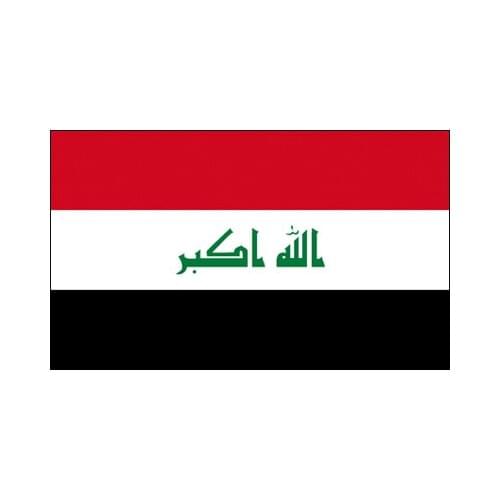 90x150 CM Iraq Flag Activity Decorative National