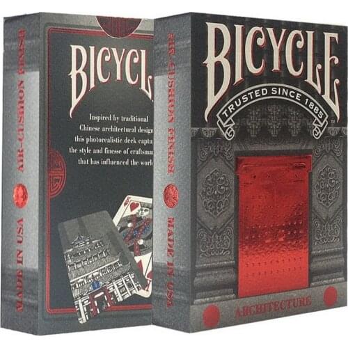 Architecture Playing Cards 88*63mm Paper Magic Category Poker Cards for Professional Magician