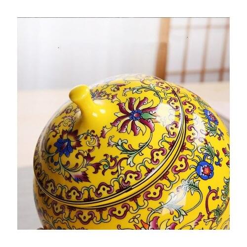 Purple Clay Tea Caddy Large Small Airtight Can Pu'er Storage Storage Tea Box Household Ceramic Wake Up Tea Jar