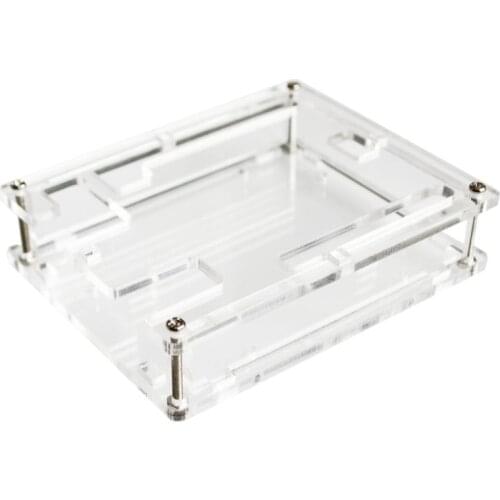 Uno R3 Case Enclosure Transparent Acrylic Box Clear Cover Compatible for Arduino UNO R3 Case