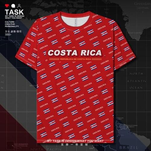 Costa Rica CRI Costa Rican Quick Dry t shirt Short Sleeve Workout Fitness clothing mens new mens casual tops clothes summer