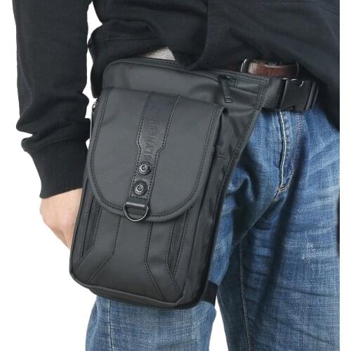 Motorcycle Drop Leg Bag Outdoor Waist Pack for Men Women Multi-Purpose Travel Sports Bike Riding Cycling Fishing Camping Hiking