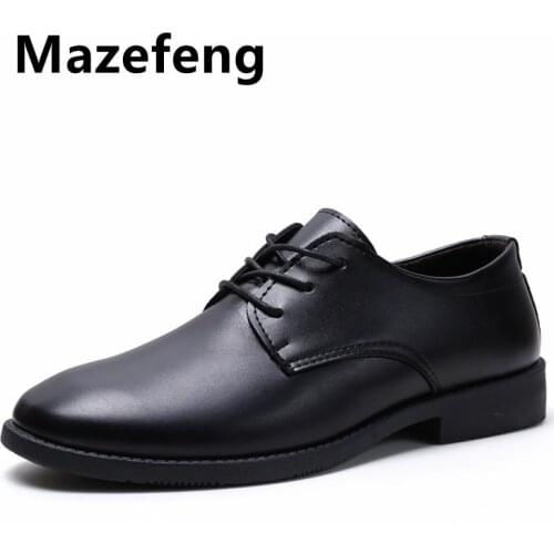2021 New Men Dress Shoes High Quality Leather Formal Shoes Men Big Size 39-44 Oxford Shoes for Men Fashion Office Shoes Men