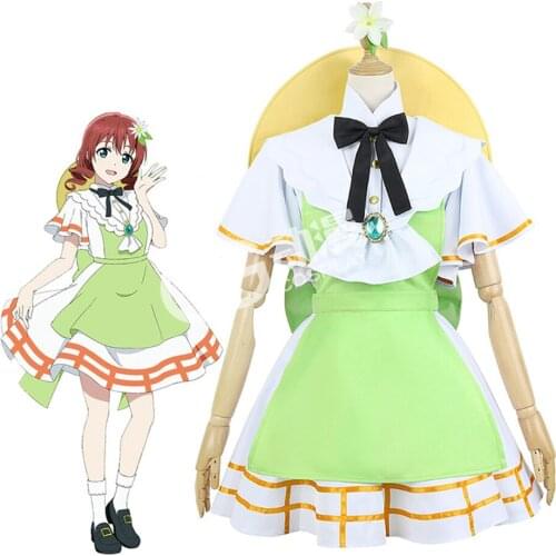 LoveLive! Nijigasaki High School Idol Club Emma Verde cosplay costume for Halloween Christmas Party Masquerade Anime Shows
