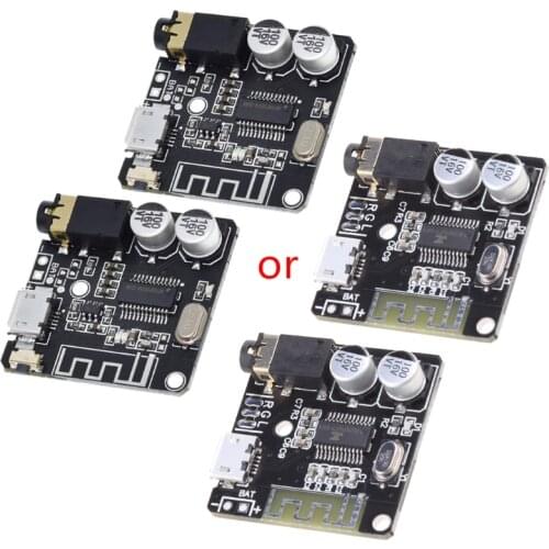 2pcs Bluetooth Audio Receiver Board for Audio Amplifier 3.7-5V BT5.0 Stereo Car Speaker Amplifier DIY R2LC