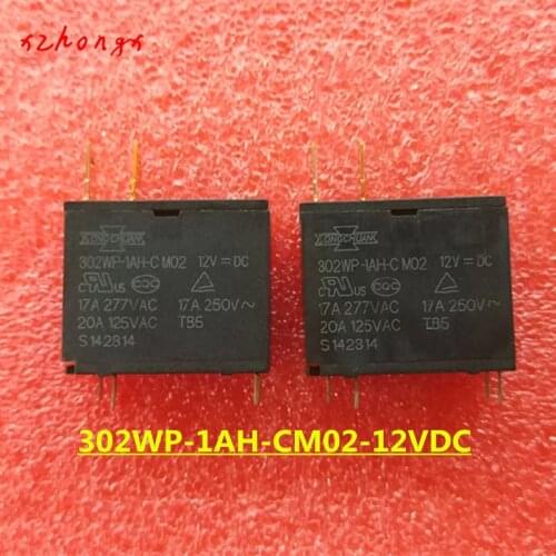 302WP-1AH-CM02-12VDC 302WP-1AH-CM02-12V 302WP-1AH-CM02-DC12V 4PINS 20A 12VDC Power Relay