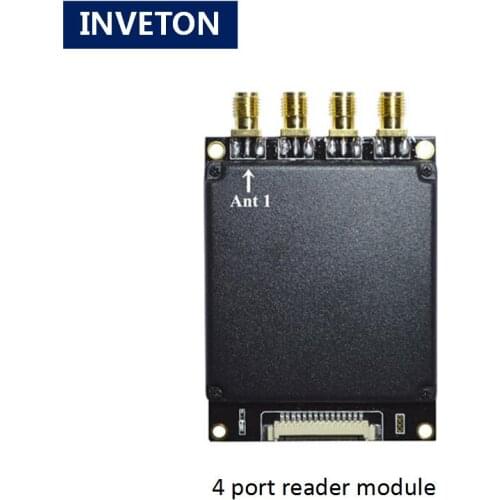 4 port impinj r2000 uhf reader rfid long range passive rfid fixed epc gen2 card reader TCP/IP RJ45/Ethernet rs232 interface