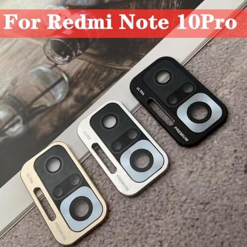 Camera Lens Protector For Xiaomi Redmi Note 10Pro Max Full Cover Camera Metal Protective Ring For Redmi Note 10 Pro Lens Glass