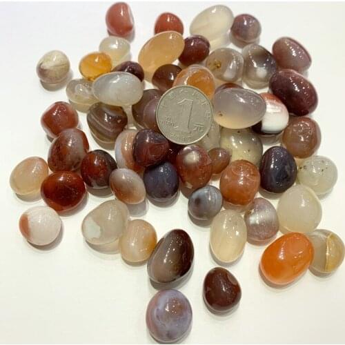 100g Natural Tumbled Carnelian Crystal Red Gravel Agate Healing Stones Wicca Planting Aquarium Fish Tank DIY Material