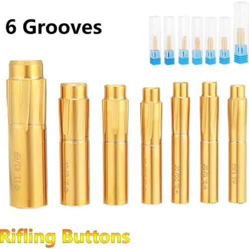 5.56mm 6 Flutes Grooves Spiral Reamer Push Rifling Button Chamber Helical Machin Break Tool Accessories Machine Reamer