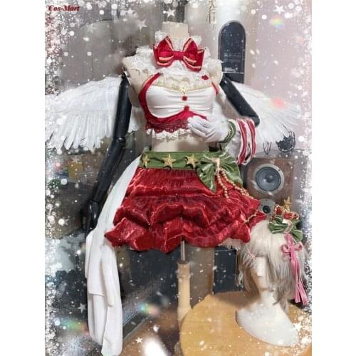 Anime Re:Life In A Different World From Zero Rem Cosplay Costume Christmas Uniform Activity Party Role Play Clothing Custom-Make