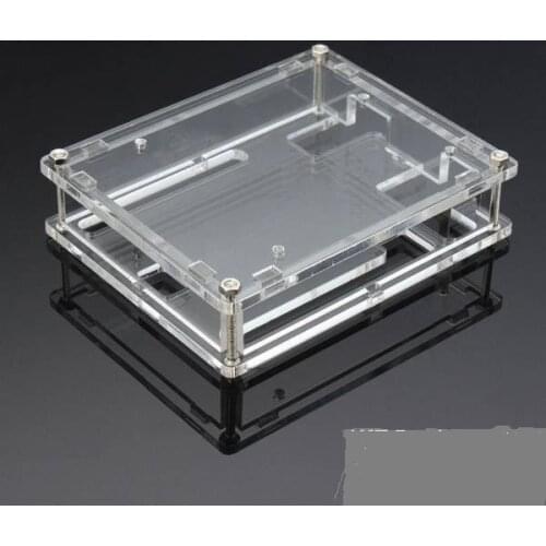 Free shipping! 10pcs/lot Transparent Box Case Shell for ARDUINO UNO R3