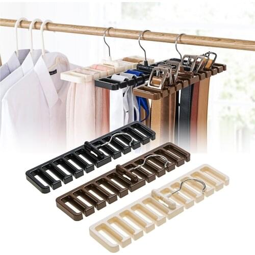 Large Belt Storage Rack Hanging Tie Shelf Silk Scarf Rack Belt Rack Hanger Finishing Tie Wardrobe Closet Organizer Holder