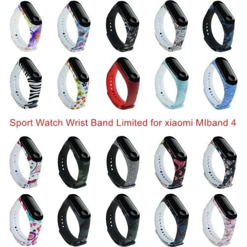 Colors Bracelet for Xiaomi Mi Band 4 3 Sport Strap watch Silicone wrist strap For xiaomi mi band 3 4 braceleSilicone Replacement