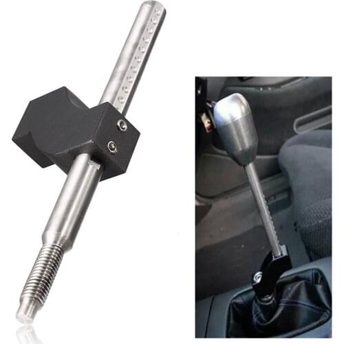 Adjustable Short Shift Extension Shifter Knob for Universal Honda