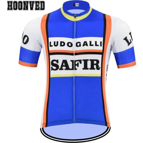 Tour de Spain Go Pro Man SAFIR Cycling Jersey Short Sleeves Clothing Summer Triathlon Mtb Jersey Road maillot ciclismo hombre