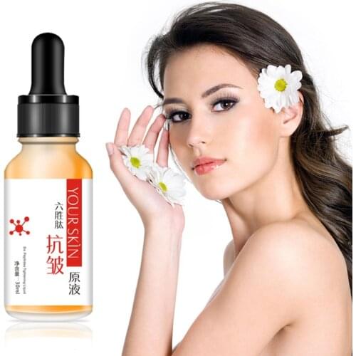1 Pcs About Skin Youth Freeze Fluid Liusheng Peptide Extract Pull Tight Moisturizing Nourishes Skin Anti-wrinkle Serum TSLM1