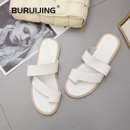 2020 Women Slippers Chinelo Fairy Roman Shoes Noskid Soft Sole Beach Flip Flops