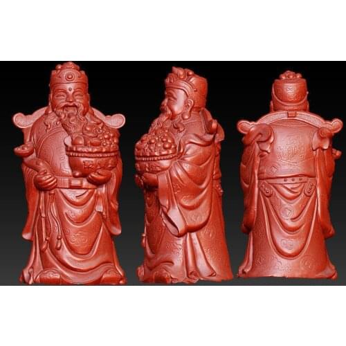 3D model for cnc 3D carved figure sculpture machine in STL file format The Chinese culture,The god of wealth