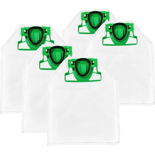 5Pcs Replacement Dust Bags for Vorwerk Kobold Vk200 Fp200 Vacuum Cleaner Dust Bag Parts