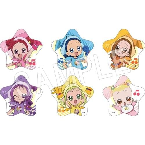 Anime Magical DoReMi Harukaze Doremi Fujiwara Hazuki Acrylic Keychain School Bag Charm Pendant Keyring Cartoon Stars Series Gift