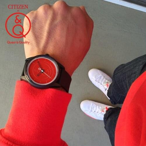 Citizen Q&Q watch men Set top Luxury Brand Waterproof Sport Quartz solar men Watch Neutral watch Relogio Masculino reloj 0J003Y