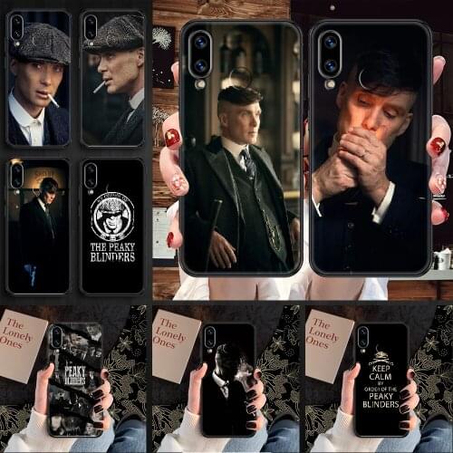 Peaky Blinders Phone case For Huawei Honor 6 7 8 9 10 10i 20 A C X Lite Pro Play black soft hoesjes trend cover painting