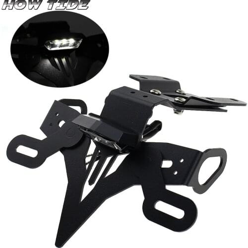 For Yamaha MT 07 FZ 07 MT07 FZ07 2013-2019 Motorcycle Rear License Plate Holder Bracket Bracket Tail Tidy Fender Eliminator