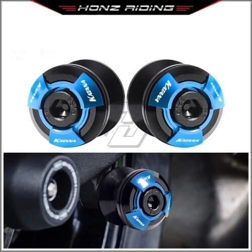 For Suzuki KATANA 2019-up Motorcycle Accessories Swingarm Spools Slider Stand Screws