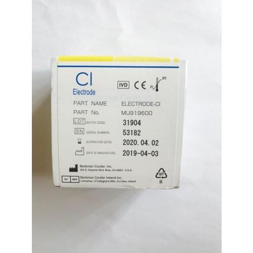 Beckman-OOLYMPUS Electrode-CL (PN:MU919600), Chemistry Analyzer AU2700,AU5200,AU5400,AU5800 NEW