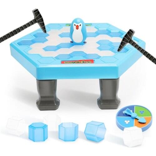 Save Ice Penguin Trap Many Size Icebreaker Board Game Children Toy Table Winner Family Toy Stress Reliever Kids Adult Board Game