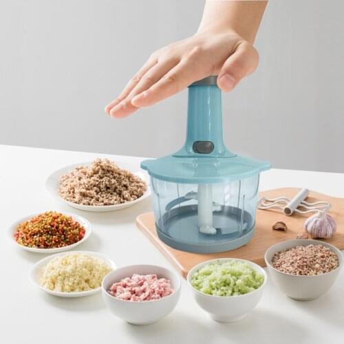 Wonderlife Multifunction Manual Vegetable Chopper Hand Press Food Cutter Onion Nuts Grinder Mincer Shredder Kitchen Accessories