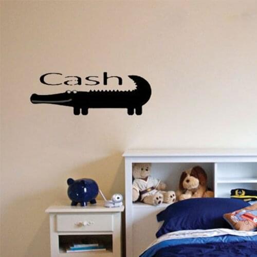 New Top PVC Wall Decal Crocodile Wallpaper Mural Sticker Dinosaur stickers For Room High Quality Decor