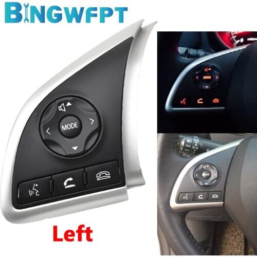 Steering Wheel Switch Left Side For Mitsubishi ASX 2013-2015 For Mirage 2012-2015 Audio Volume Bluetooth Cruise Control Button