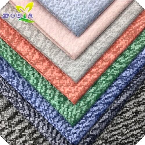 Spot supply of high-quality apparel fabrics dyed cotton yarn dyed fabric selling herringbone pattern