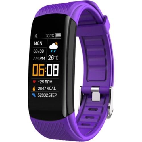 C5 Smart Fitness Watch Heart Rate Monitor Fitness Tracker IP67 Waterproof Pedometer Fitness Watch for Runner Unniversal