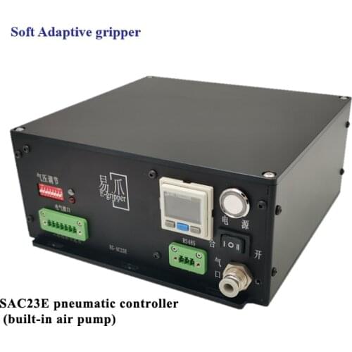 Air Pump Robotic Claw Control Soft Adaptive Mechanical Robot Gripper Flexible Mechanical Claw Pneumatic Controller