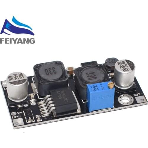 10pcs XL6019 (XL6009 upgrade) Automatic step-up step-down DC-DC Adjustable Converter Power Supply Module 5-32V to 1.3-35VHEI