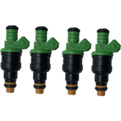 4pcs/lot Top Racing fuel injector Engine For EV1 Volvo-vw Audi- GMC- Chevrolet- Dodge- BMW- 440cc/min TURBO 42 LB/HR 0280150558