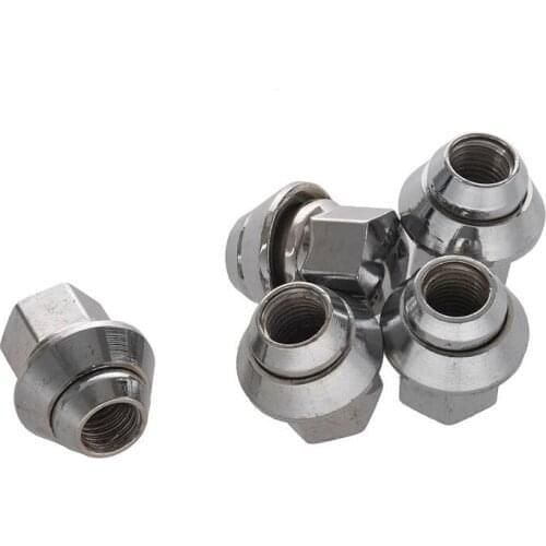 5 * M12 x 1.5 19mm HEX for FORD WHEEL OPEN NUTS FIESTA FOCUS KA MONDEO C-MAX