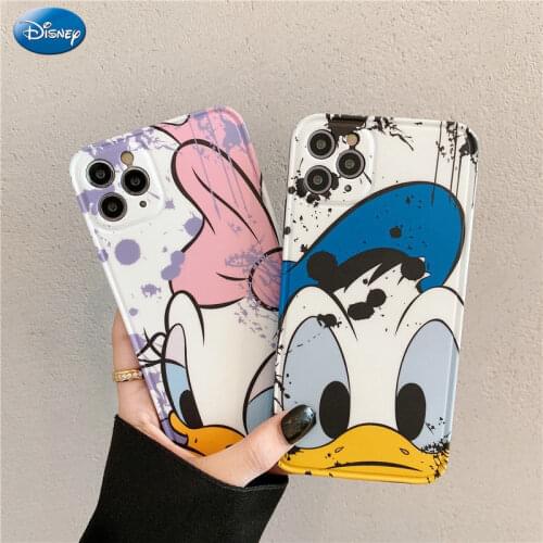 Disney Cartoon Donald Duck for IPhone 11 Phone Case for IPhone XR/8Plus/12/12mini/xr/x/xs/xsmax/11pro/12promax Cute Phone Cover