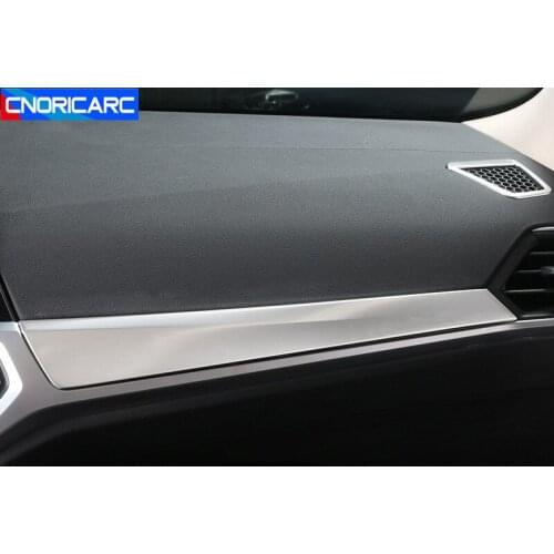Stainless Steel Console Copilot Decoration Panel Cover Trim Car Styling For BMW 3 Series G20 G28 2020 LHD Interior Accessories