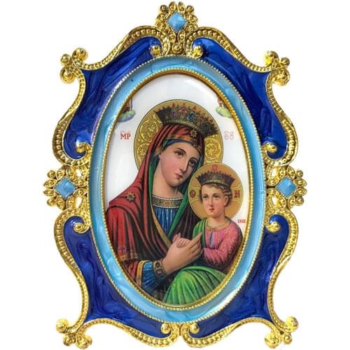 Figuras religiosas Icon Photo frame ornaments home decor Iconos ortodoxos Imagenes religiosas catolicas virgen maria jesus
