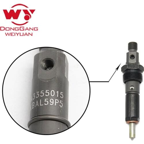 4pcs/lot Best price Diesel Fuel Injector KBAL59P5, durable injector A3355015 for cummins with top quality, size 6BT-12mm