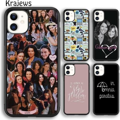 Krajews Gilmore Girls Collage Phone Case Cover For iPhone 5s 6s 7 8 plus X XR XS 11 12 pro max Samsung Galaxy S8 S9 S10 Plus