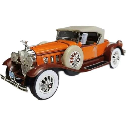 Diecast 1:32Scale American Luxury Cars1930 Packard Retro Classic Alloy Car Model Metal Vehicle Collection Display Toys for Boys